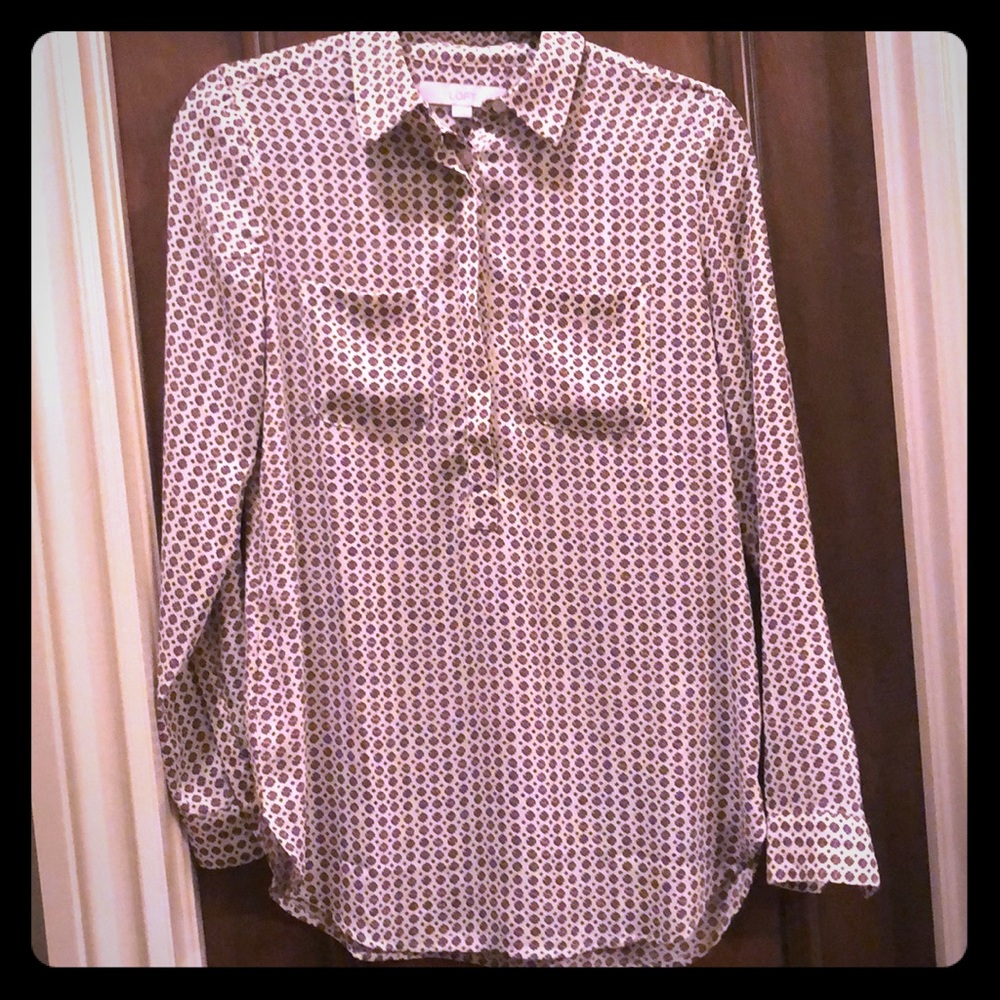 Loft cream tunic!